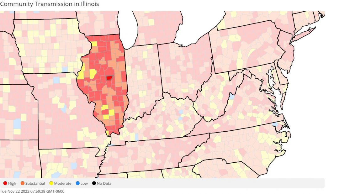 Illinois_Community_Transmission DeWitt 11-21-22