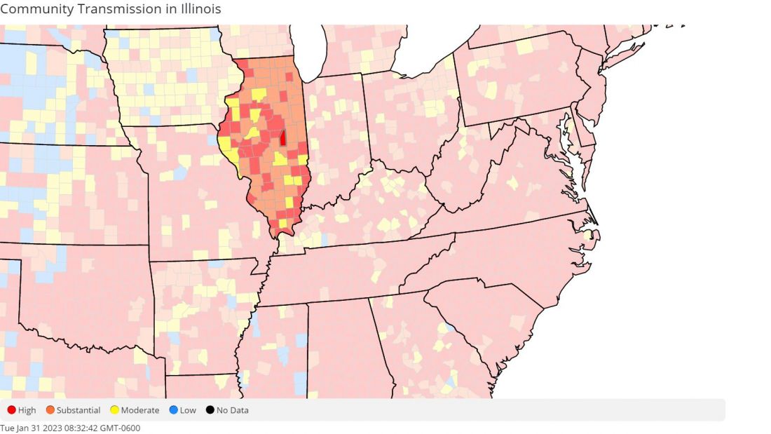 Illinois_Community_Transmission Piatt 1-31-23