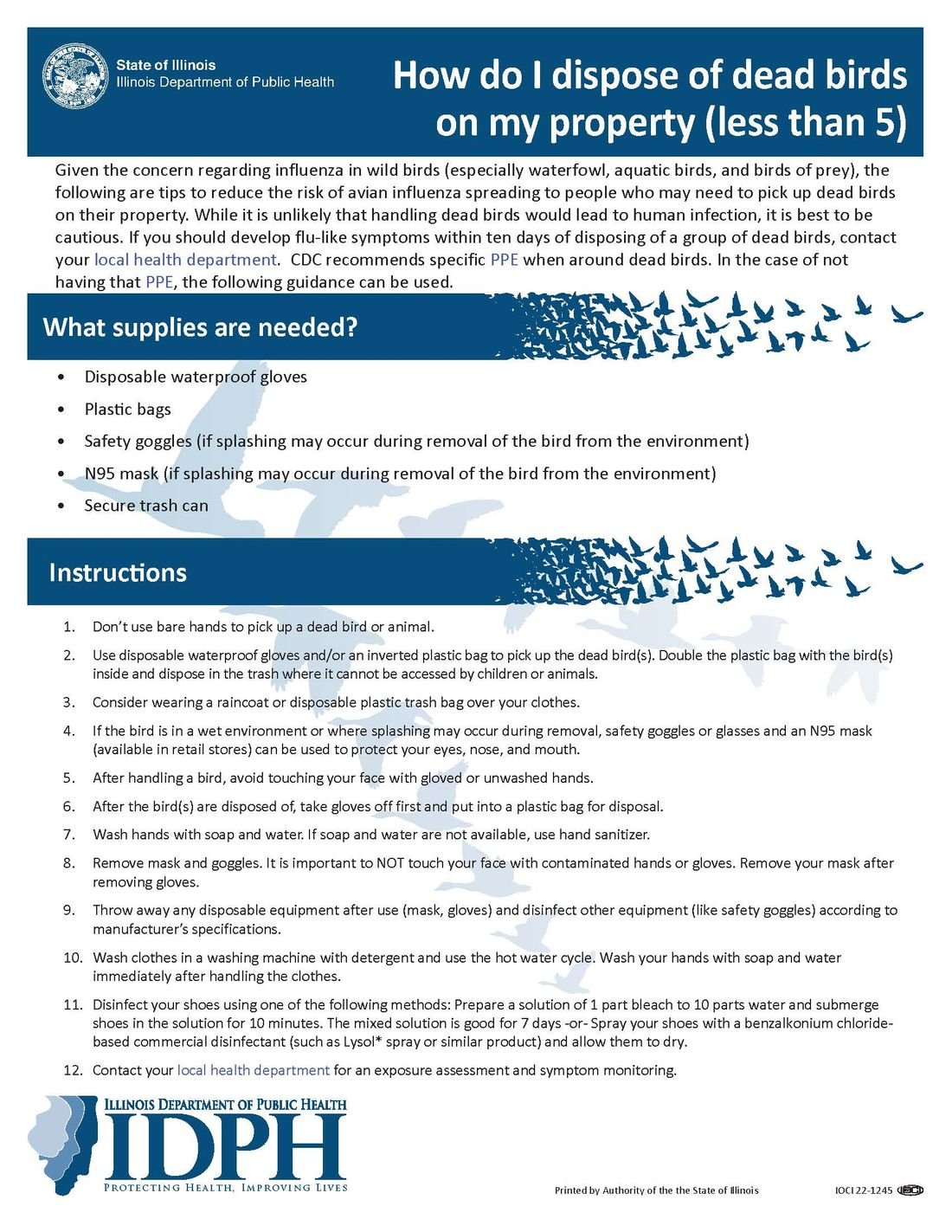 Bird Disposal_5 or less_H5N1