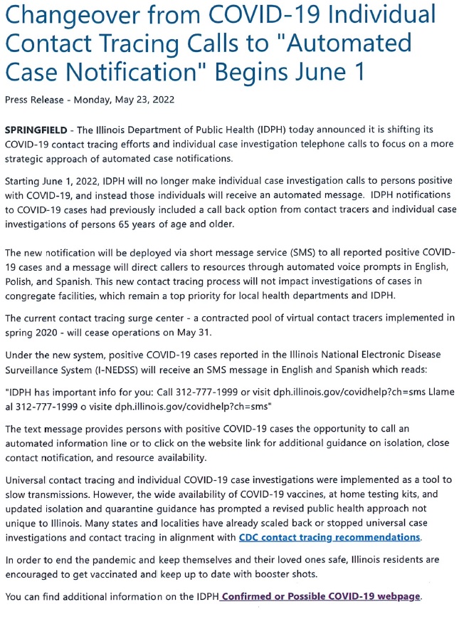 IDPH CT Change 6-1-22